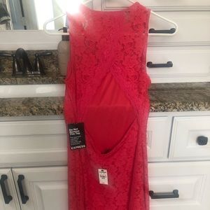 Express dress fuchsia.